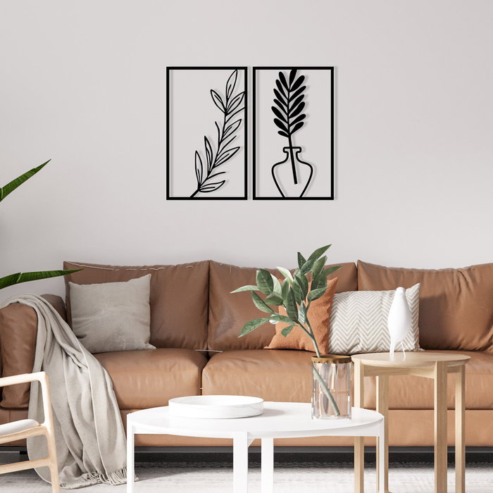 Wallity Bohem Accesorio decorativo de pared de metal Negro Wallity Bohem Accesorio decorativo de pared de metal Negro